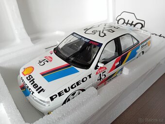 Peugeot 405 MI16 a Audi Quattro Sport 1:18 Ottomobile - 8