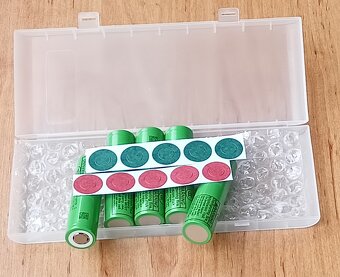 Blistr 5ks baterie Li-ion LG INR18650MJ1 3400mAh,10A+iz.kr. - 8