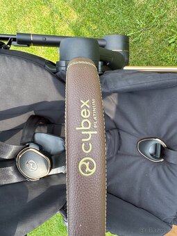 Kočárek CYBEX Priam Rosegold Seat Pack 2022 – Deep Black - 8