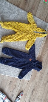 Dětské teplé oblečení- velikost 62-80 - 8