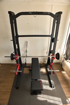 Posilovací klec - Half Rack s kotouči - 8