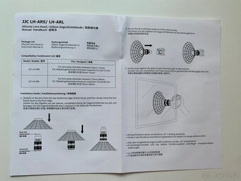 Silikonová sluneční clona na objektiv - 8
