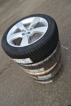 Š.Rapid/ Fabia 3 - NOVÝ zimní Alu komplet– 215/45R16 - 8