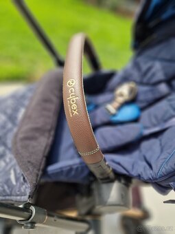 Cybex Priam trojkombinace Nautical Blue – TOP stav - 8