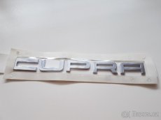 Znak, logo, nápis, emblém mřížky chladiče SEAT Leon 1P R - 8