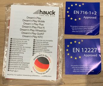 Cestovní postýlka HAUCK Dream'n Play. Možno zaslat. - 8