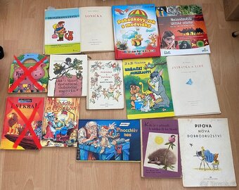 Balík knížek pro děti, cca 100 knih - SLEVA - 8