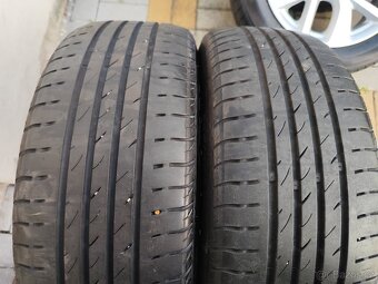 ALU 5x114.3 r16 KIA + LETNÍ PNEU - PĚKNÁ SADA - 8