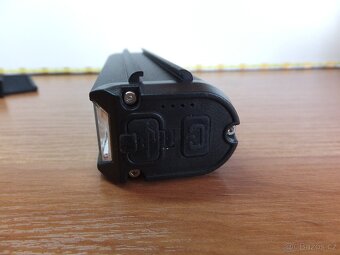 Nová kvalitní sada světel na kolo USB nabíjení. - 8