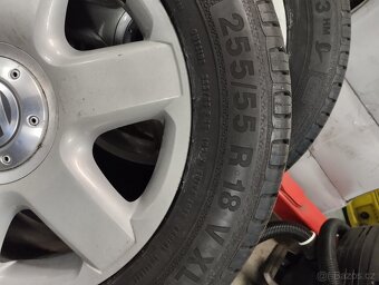 Alu kola Originál VW Touareg 18"+pneu 255/55 R18 - 8