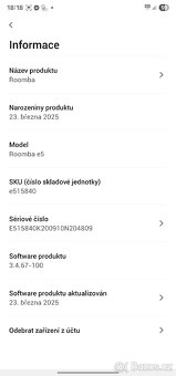 Robotický vysavač iRobot Roomba - 8