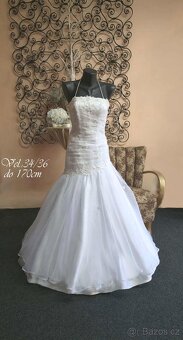 AKCE 🎀KUS 1500,-SVATEBNÍ ŠATY-VÝPRODEJ - 8