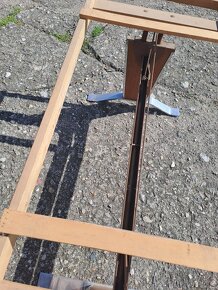 chromovaný stavitelný konferenční stolek - 8