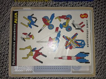 Staré Retro Stavebnice -Alfa,Mozaika a jiné 80 léta - 8