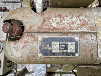 Vojenská elektrocentrála NS600 + náhradní díly - 8