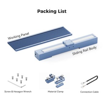 Slide Extension Kit pro Sculpfun G9 - v záruce - 8