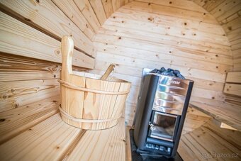 DOVOZ GRATIS - Sudová sauna, sauna, venkovní sauna, fínska - 8
