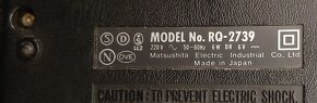 Kazetové magnetofony Panasonic modely RQ - 8