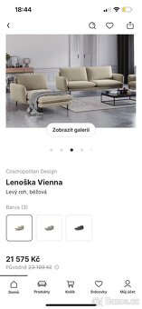 Béžová pohovka Bonami 2x - 8