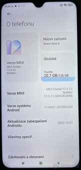 Prodám Xiaomi Redmi Note 8+hodinky Xiaomi Mi Watch Lite - 8