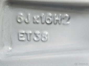 ALU kola letní Škoda 5x100 Scala R16 Cortadero nové - 8
