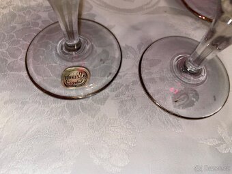 Rubínové sklenky na víno BOHEMIA CRYSTAL - 8