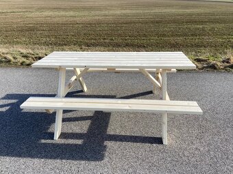 Pivní set / lavice do kiosku či na zahradu – IHNED SKLADEM - 8