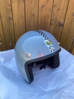 Retro helma na motorku - 8