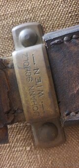 Starožitný cestovní kufr Johann Scholz - 8