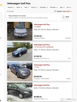 Volkswagen Golf Plus 1.4 TSI 90kW, TOP CENA - 8