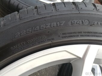 alu VW Golf VII, alu 17" VW letní 225/45/17 - 8