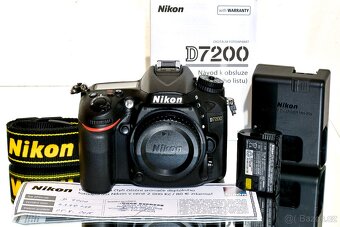 Nikon D7200 6 tis expozic + čištění čipu TOP STAV - 8