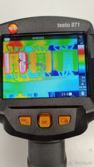 Profesionální Termokamera Testo 871 + Testo 605i - 8