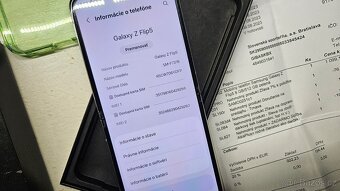 Samsung Galaxy Z Flip 5 mint 512GB - zánovný - 8
