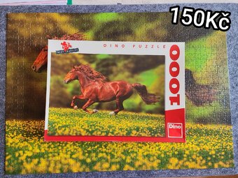 Různé puzzle 500, 1000 dílků - 8