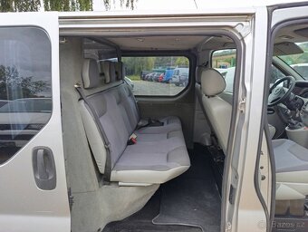 Opel Vivaro Trafic 2.0 DCi long 84kw 5míst tažné - 8