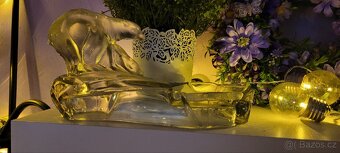 Skleněná dekorace miska - 8