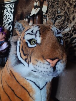 Obrovský plyšový tygr - 8