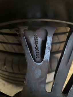 Alu kola Kia Picanto 4x100 r16 Originál, pneu 195/45/16 - 8