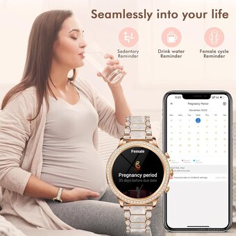 Chytré hodinky s bluetooth voláním ZKCREATION i70 - 8