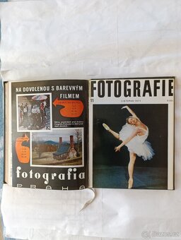 Časopis FOTOGRAFIE 1971 kompletní svázaný ročník - 8