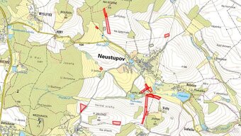 Zemědělská půda, prodej, Neustupov, Benešov - 8