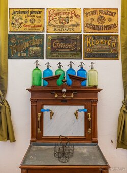 Sbírám STARÉ LAHVE, SKLENICE, KORBELE, REKLAMY NA PIVO - 8