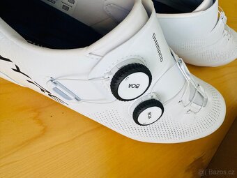 Silniční tretry SHIMANO RC9 S-PHYRE - TOP STAV - 8