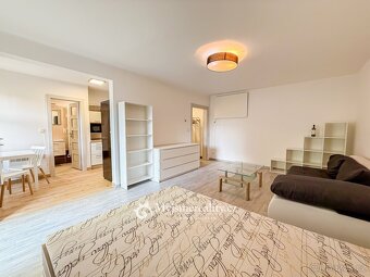 Pronájem vybaveného bytu 1+kk s dvorem, 44 m2, Znojmo, 17. L - 8