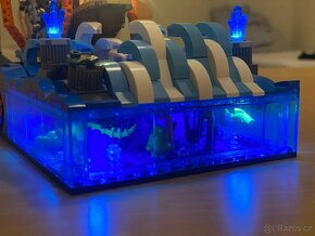 Svítící LEGO loď - lampa do dětského pokoje - 8
