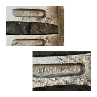 Original ALU kola Škoda THEMISTO 18" 7,5J ET46 + 225/40/R - 8