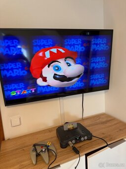 Nintendo 64 + Super Mario 64 – funkční retro set - 8