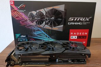 Prodám ASUS ROG STRIX GAMING RX580 O8G - 8