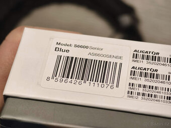 Nepoužitý telefon pro seniory Aligator S6600 Duo 4GB/64GB - 8